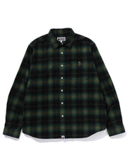 APE HEAD ONE POINT FLANNEL CHECK SHIRT thumbnail image