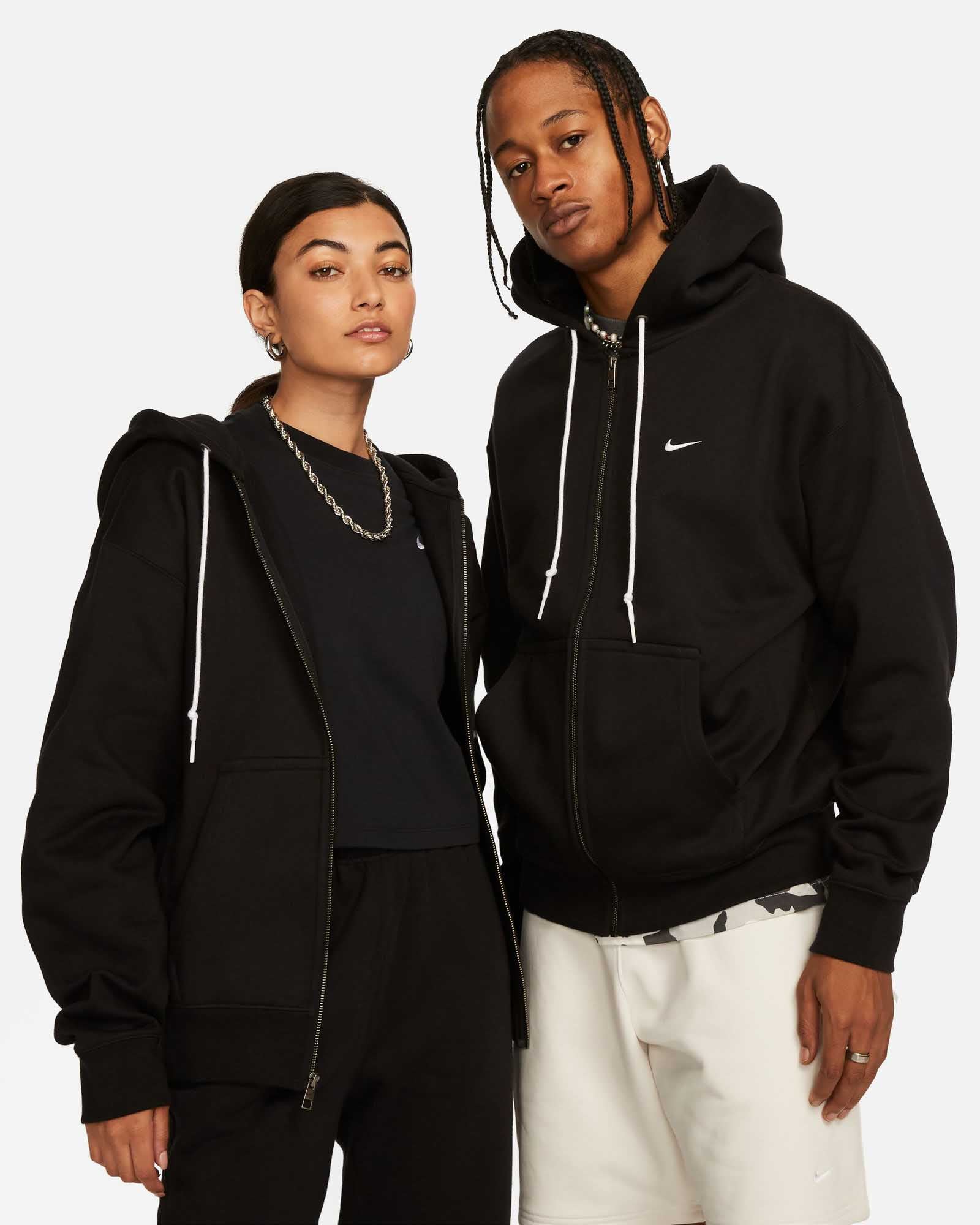 Nike Solo Swoosh Full Zip Hoodie Stress