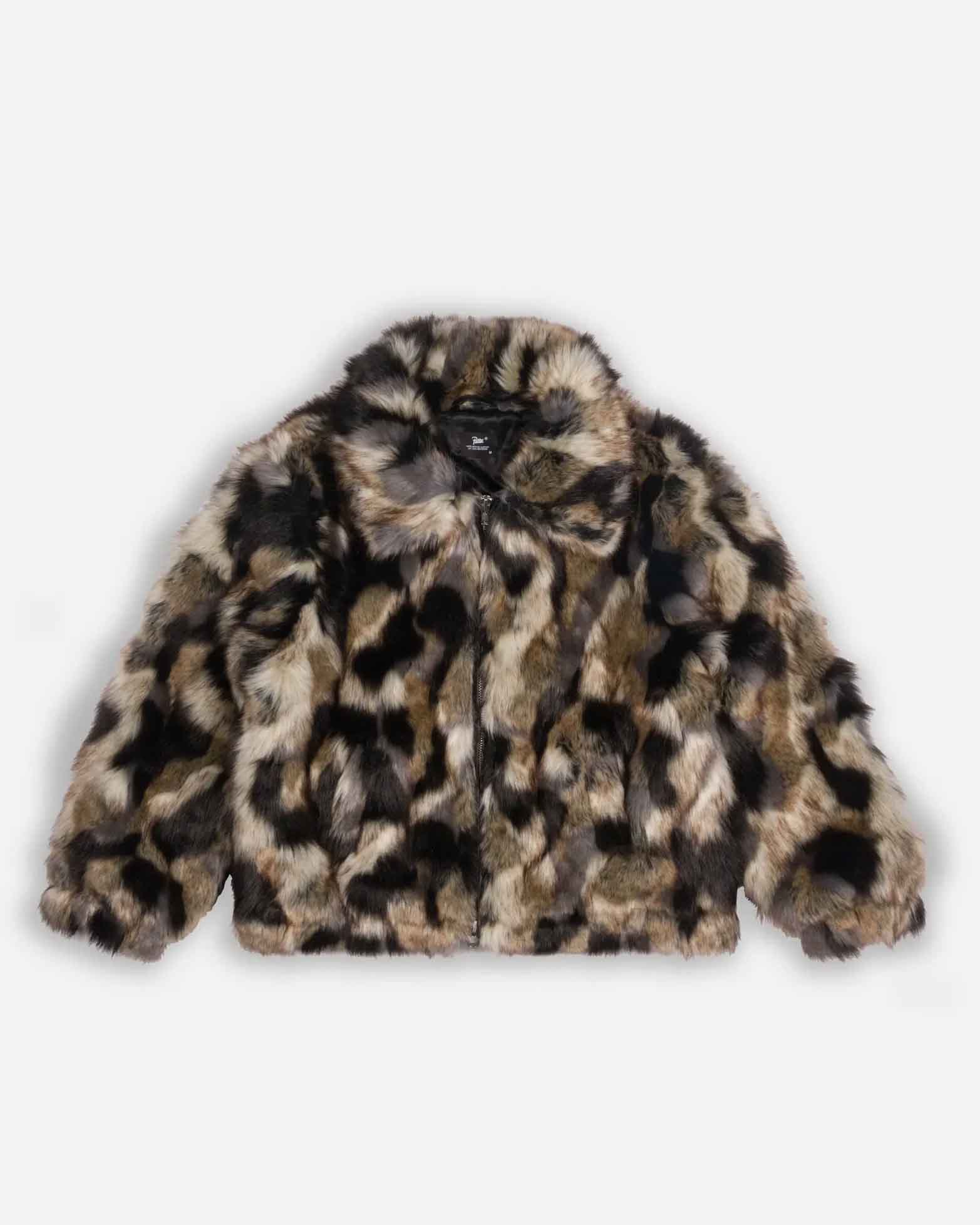 Patta Faux Fur Patchwork Jacket image