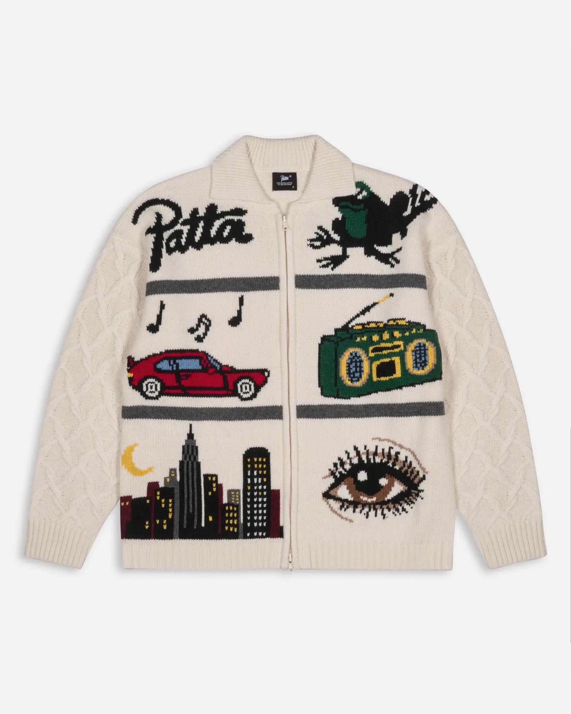 Patta Perfect Day Knitted Cardigan image