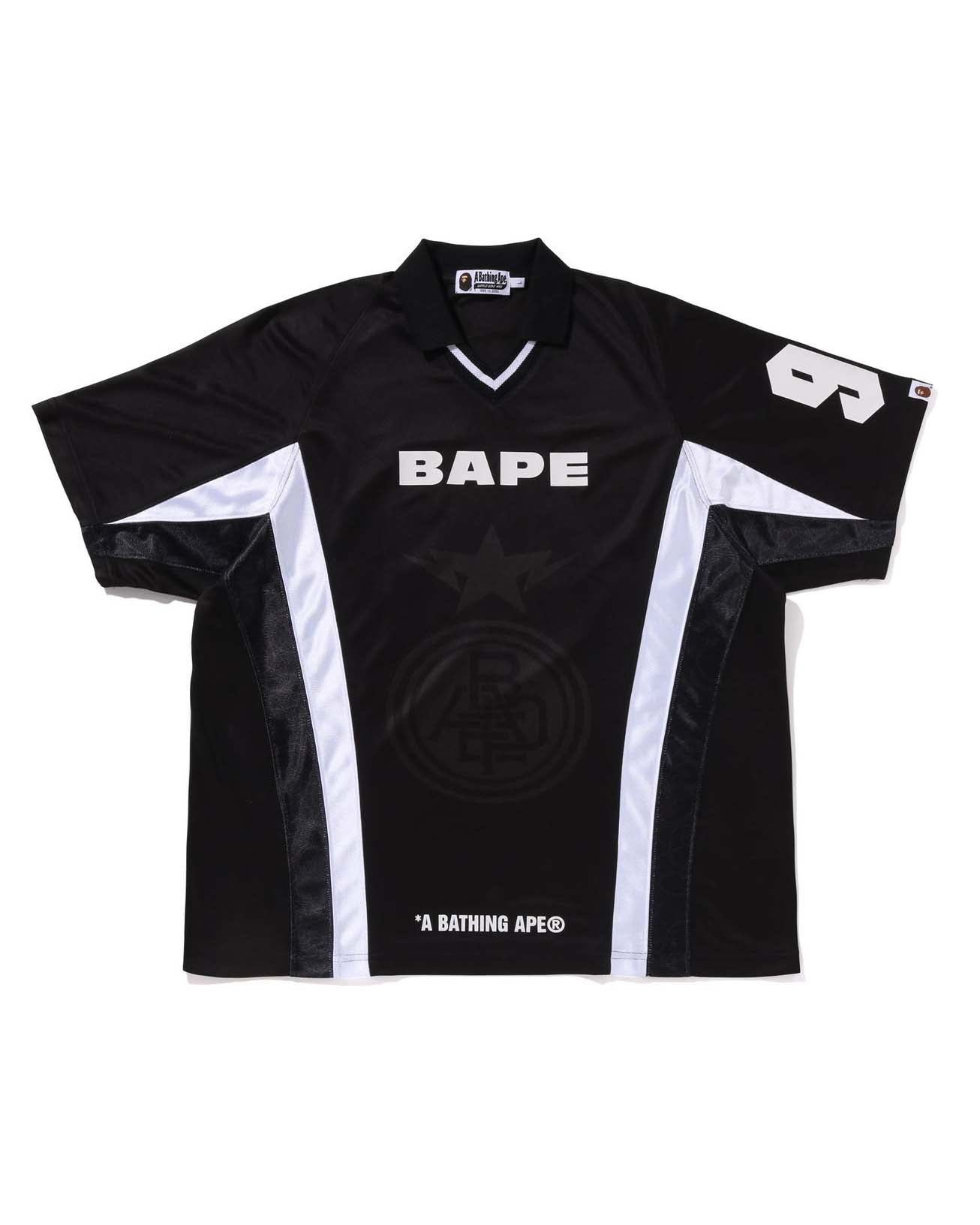 MULTI LOGO RELAXED FIT SOCCER JERSEY image