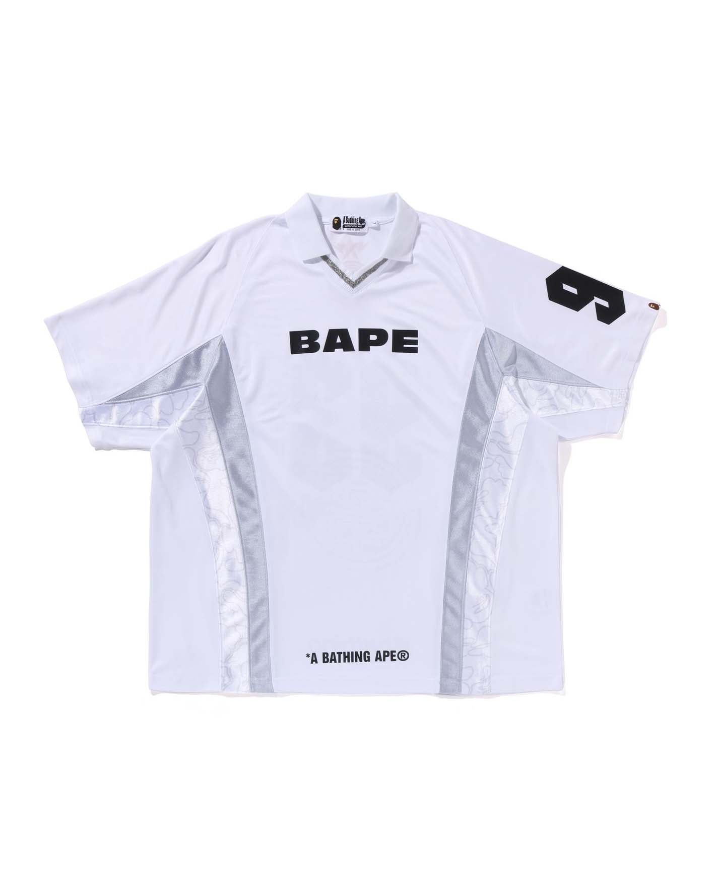 MULTI LOGO RELAXED FIT SOCCER JERSEY image