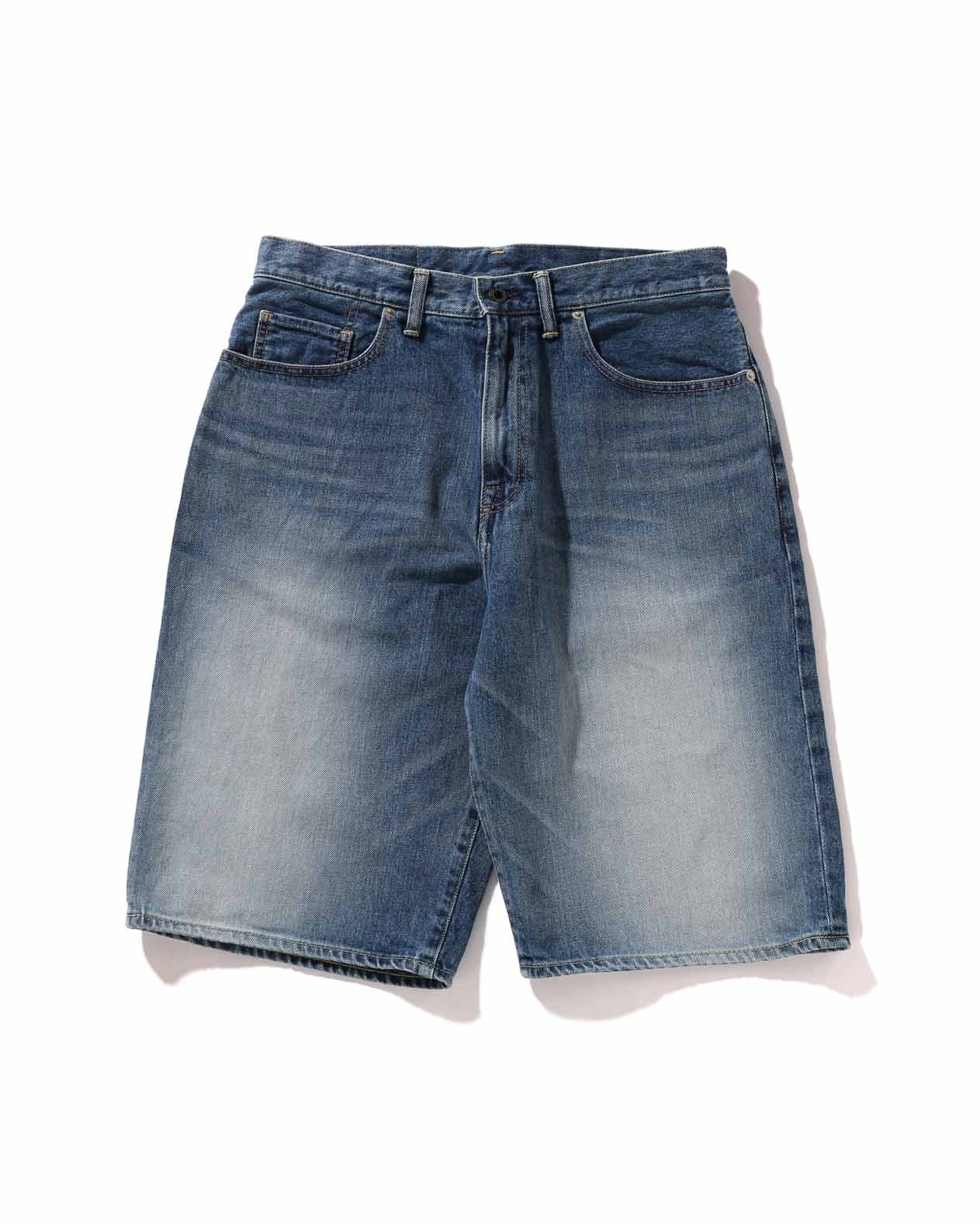 COLLEGE DENIM SHORTS image