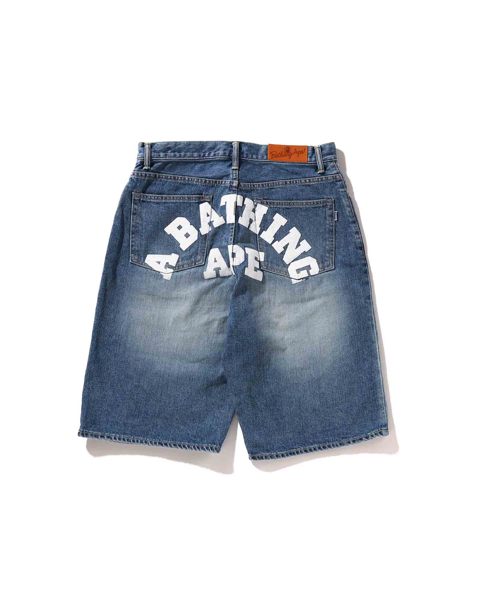 COLLEGE DENIM SHORTS image