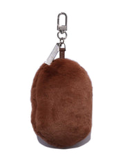 APE HEAD FAUX FUR KEYCHAIN thumbnail image