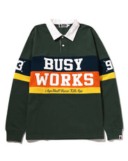 BY BATHING APE STRIPED RUGBY SHIRT thumbnail image