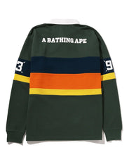 BY BATHING APE STRIPED RUGBY SHIRT thumbnail image