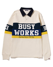 BY BATHING APE STRIPED RUGBY SHIRT thumbnail image