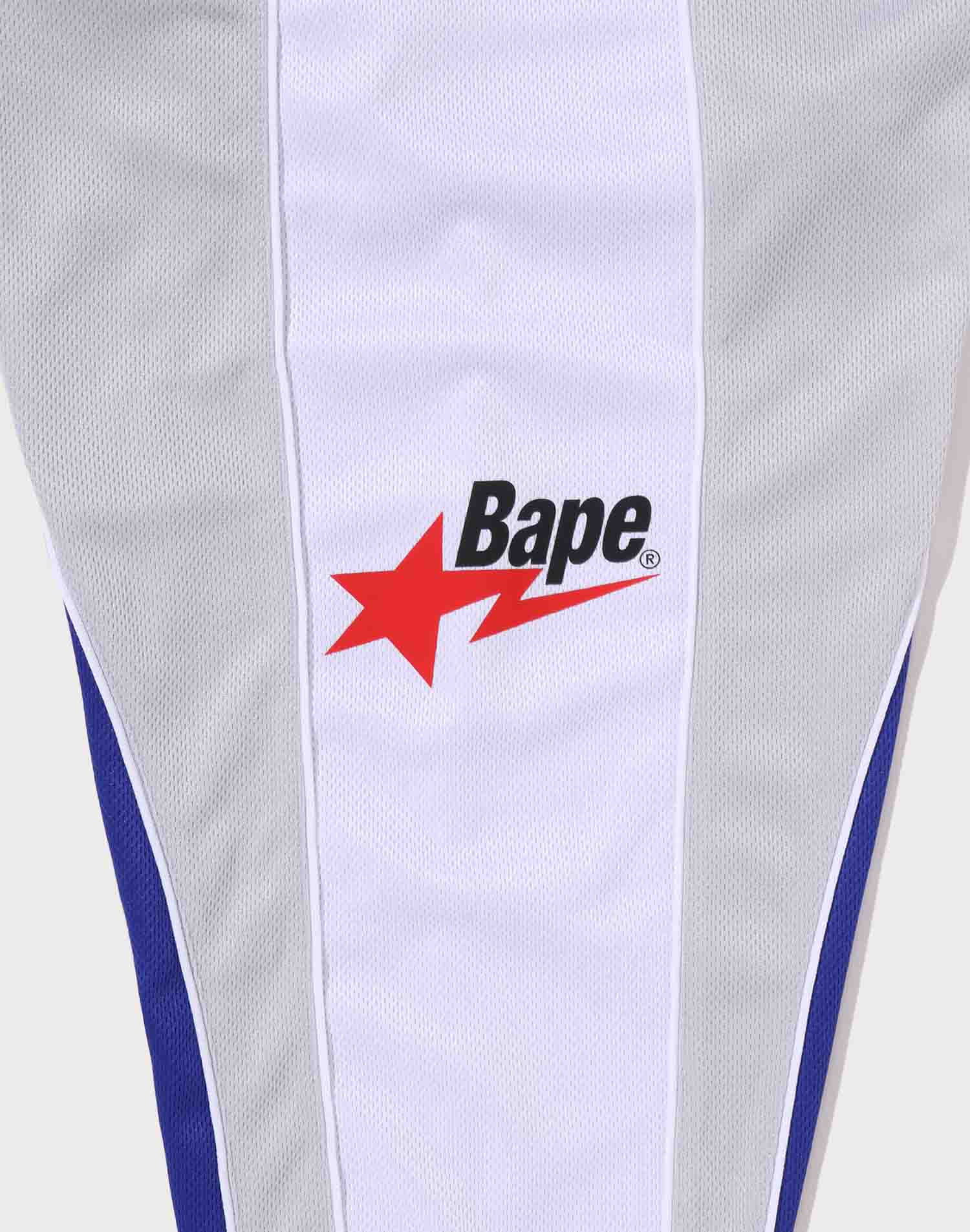 BAPE SOCCER LOGO WARM UP RELAXED FIT LS TEE image