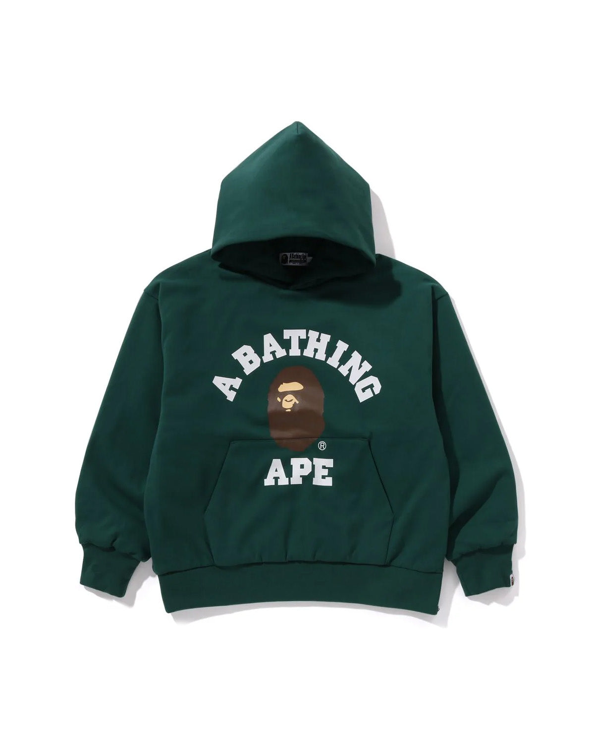 COLLEGE PUFFY RELAXED FIT PULLOVER HOODIE image