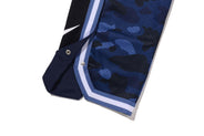COLOR CAMO MESH HIGH SPLIT SNAP BUTTON RELAXED FIT PANTS thumbnail image