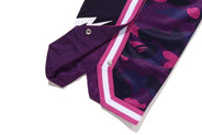 COLOR CAMO MESH HIGH SPLIT SNAP BUTTON RELAXED FIT PANTS thumbnail image