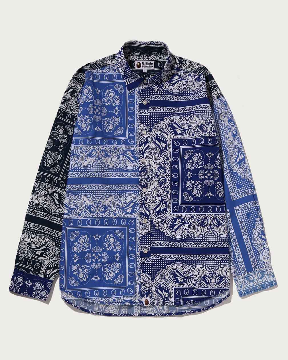PAISLEY PATTERN LS SHIRT image