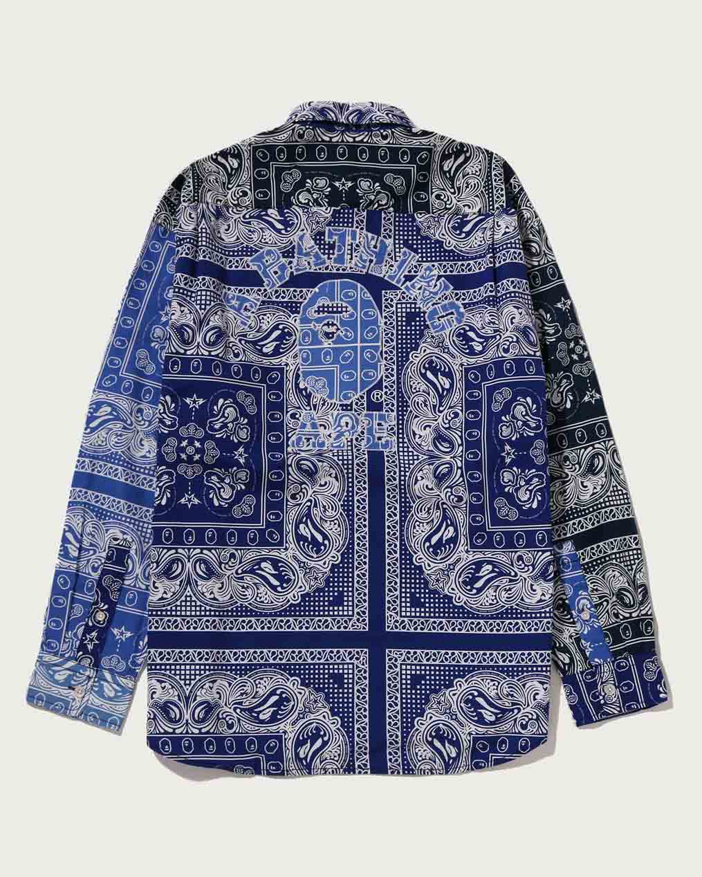 PAISLEY PATTERN LS SHIRT image