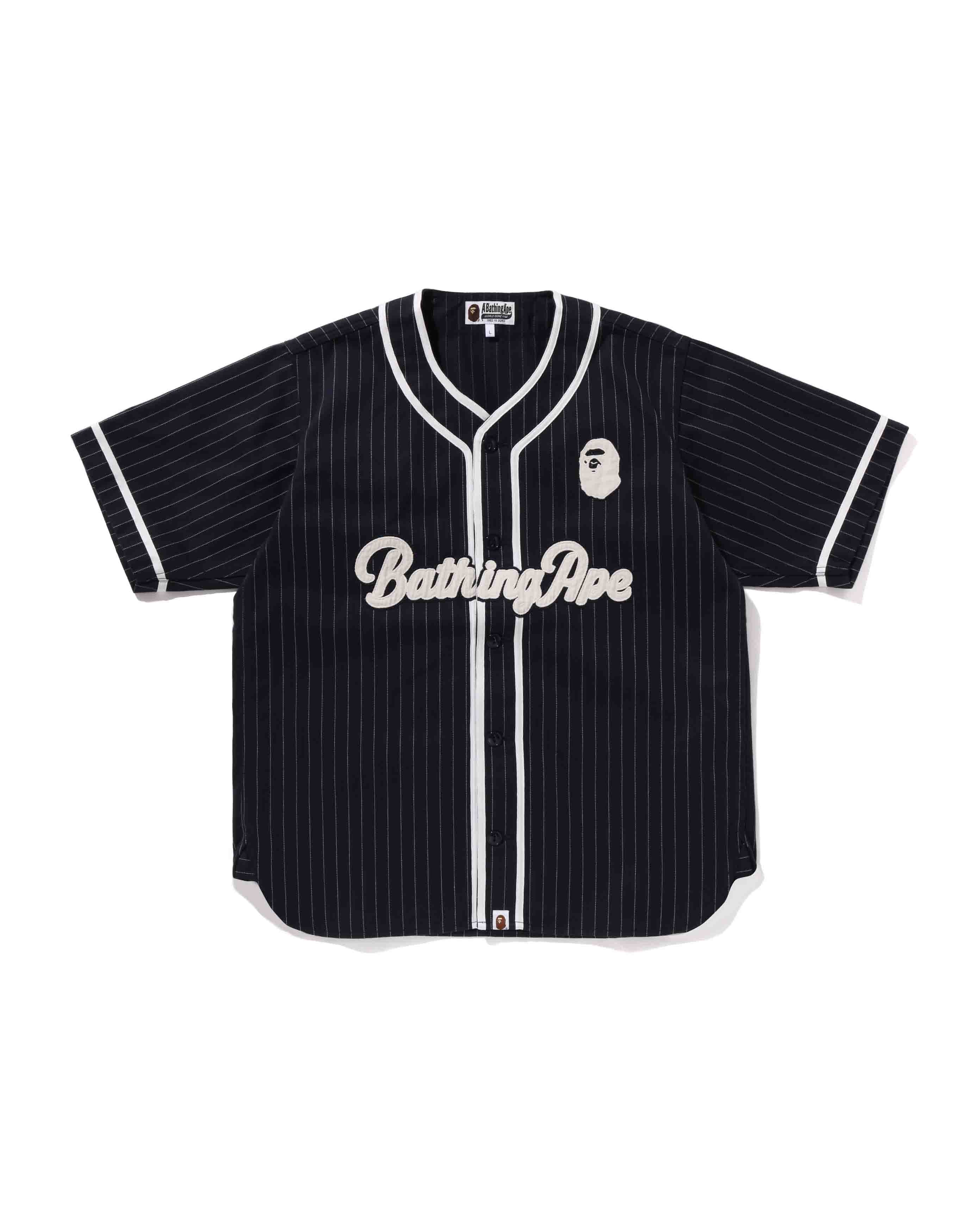 A BATHING APE BASEBALL SHIRT image