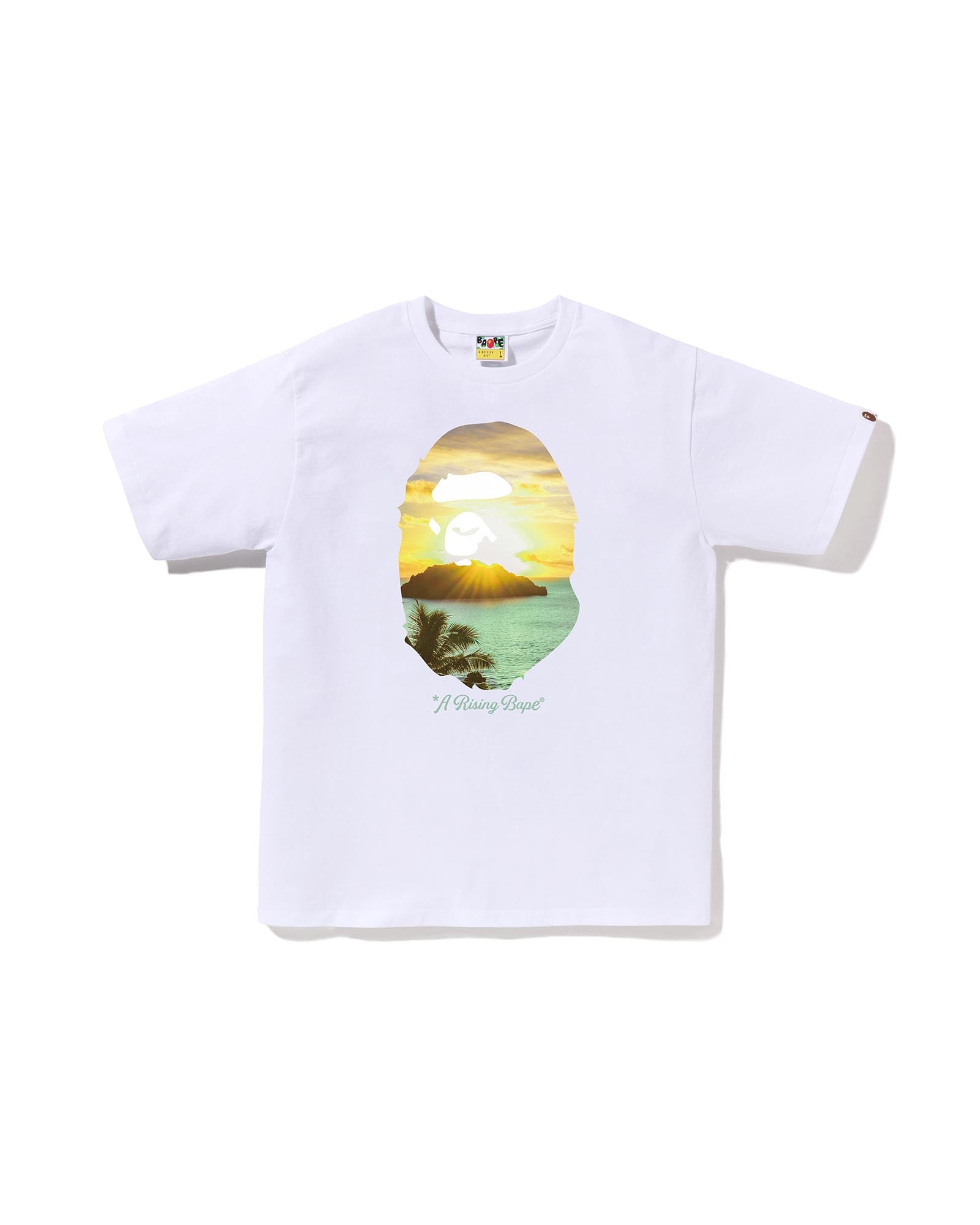 A RISING BAPE PHOTO TEE image