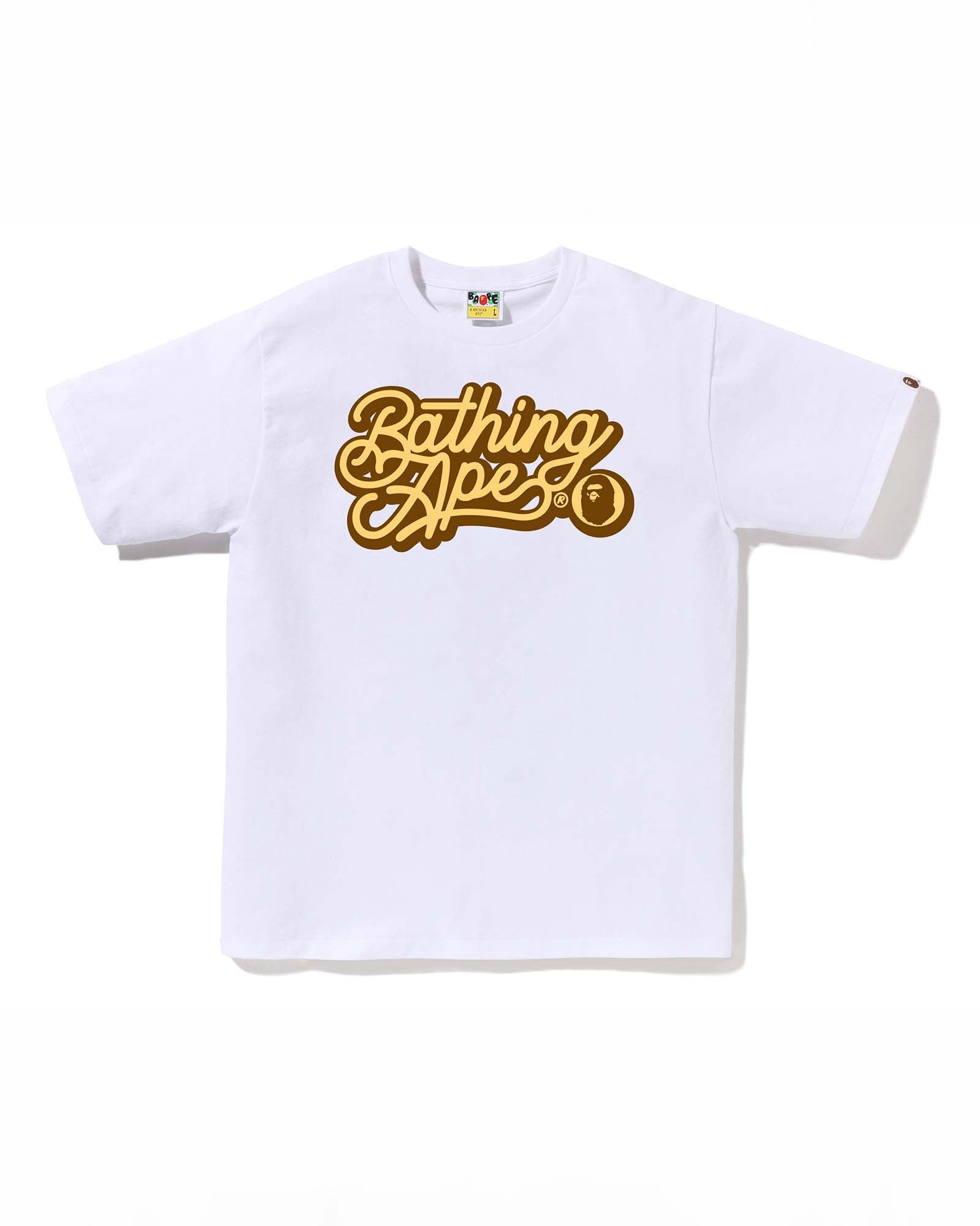 BATHING APE SCRIPT LOGO TEE image
