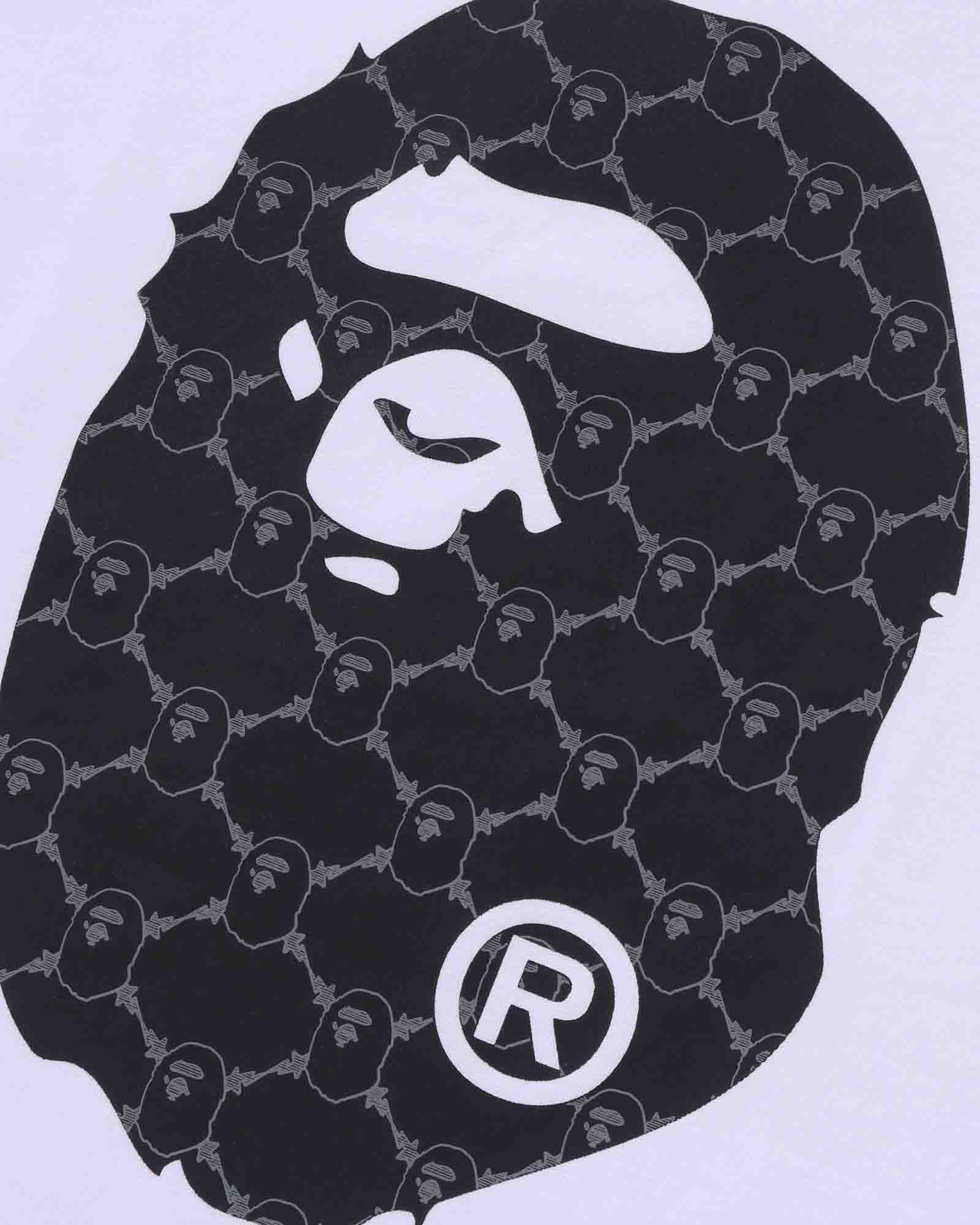 COLLEGE MONOGRAM APE HEAD RELAXED FIT TEE image