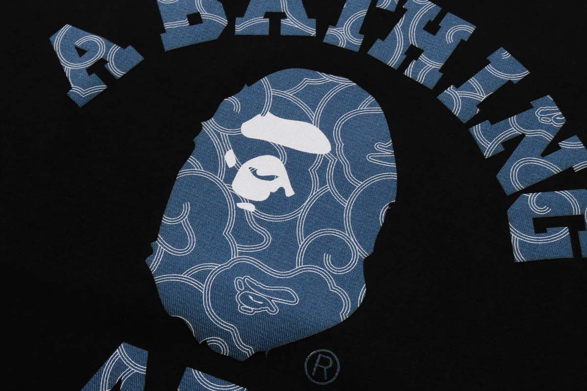 JAPANESE CLOUD CAMO COLLEGE TEE image