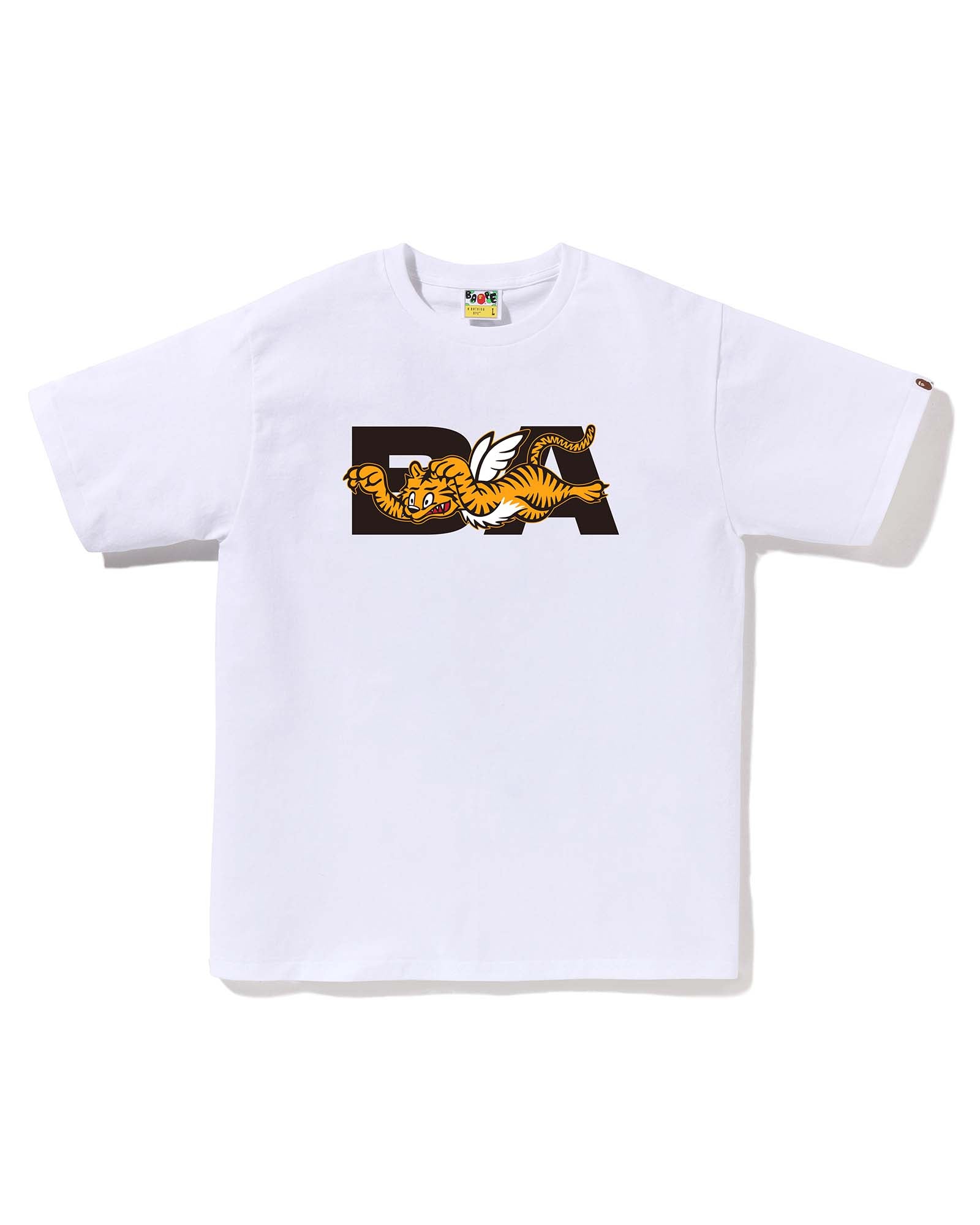 BAPE BA FLYING TIGER TEE image