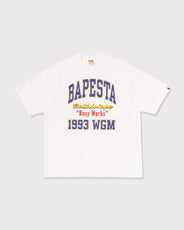 BAPE STA COLLEGE RELAXED FIT TEE thumbnail image