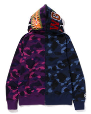 COLOR CAMO SEPARATE SHARK FZ HOODIE thumbnail image