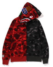 COLOR CAMO SEPARATE SHARK FZ HOODIE thumbnail image