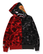 COLOR CAMO SEPARATE SHARK FZ HOODIE thumbnail image