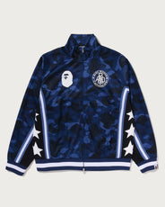 COLOR CAMO MESH RELAXED FIT TRACK JACKET thumbnail image