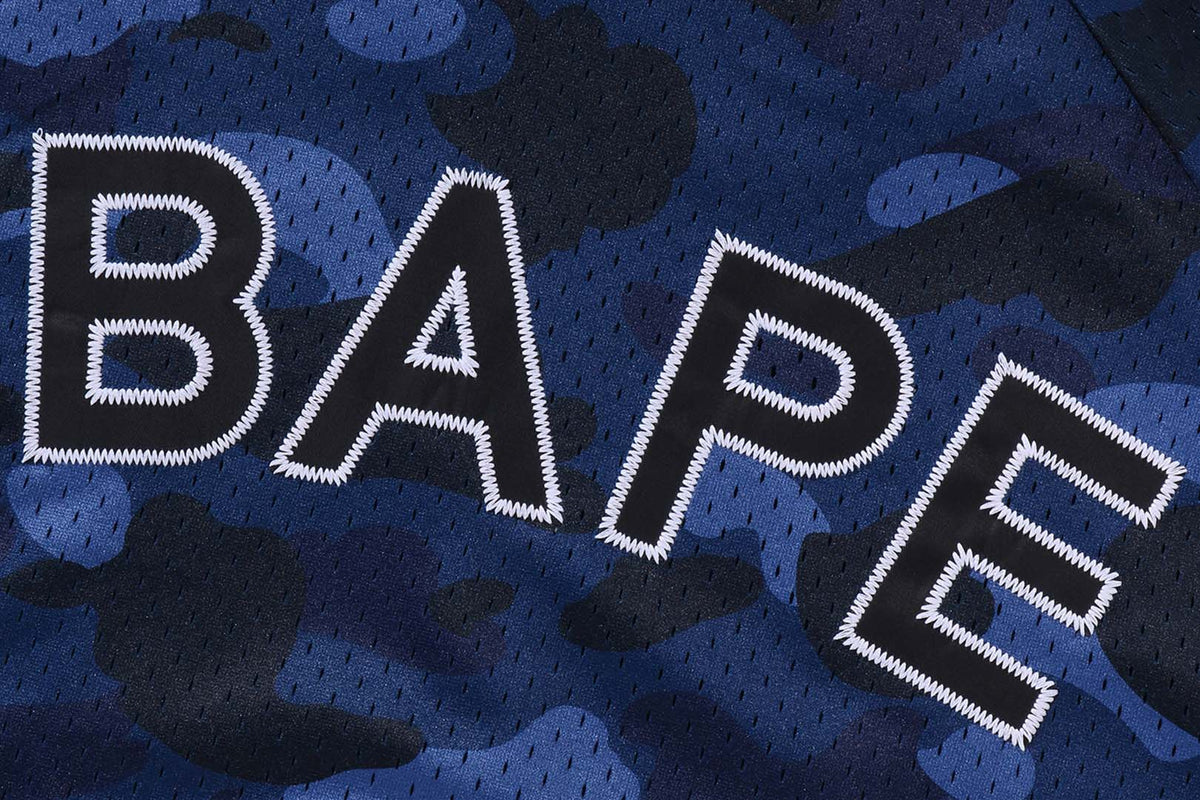 COLOR CAMO MESH RELAXED FIT TRACK JACKET image