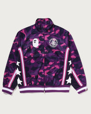 COLOR CAMO MESH RELAXED FIT TRACK JACKET thumbnail image