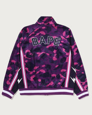 COLOR CAMO MESH RELAXED FIT TRACK JACKET thumbnail image