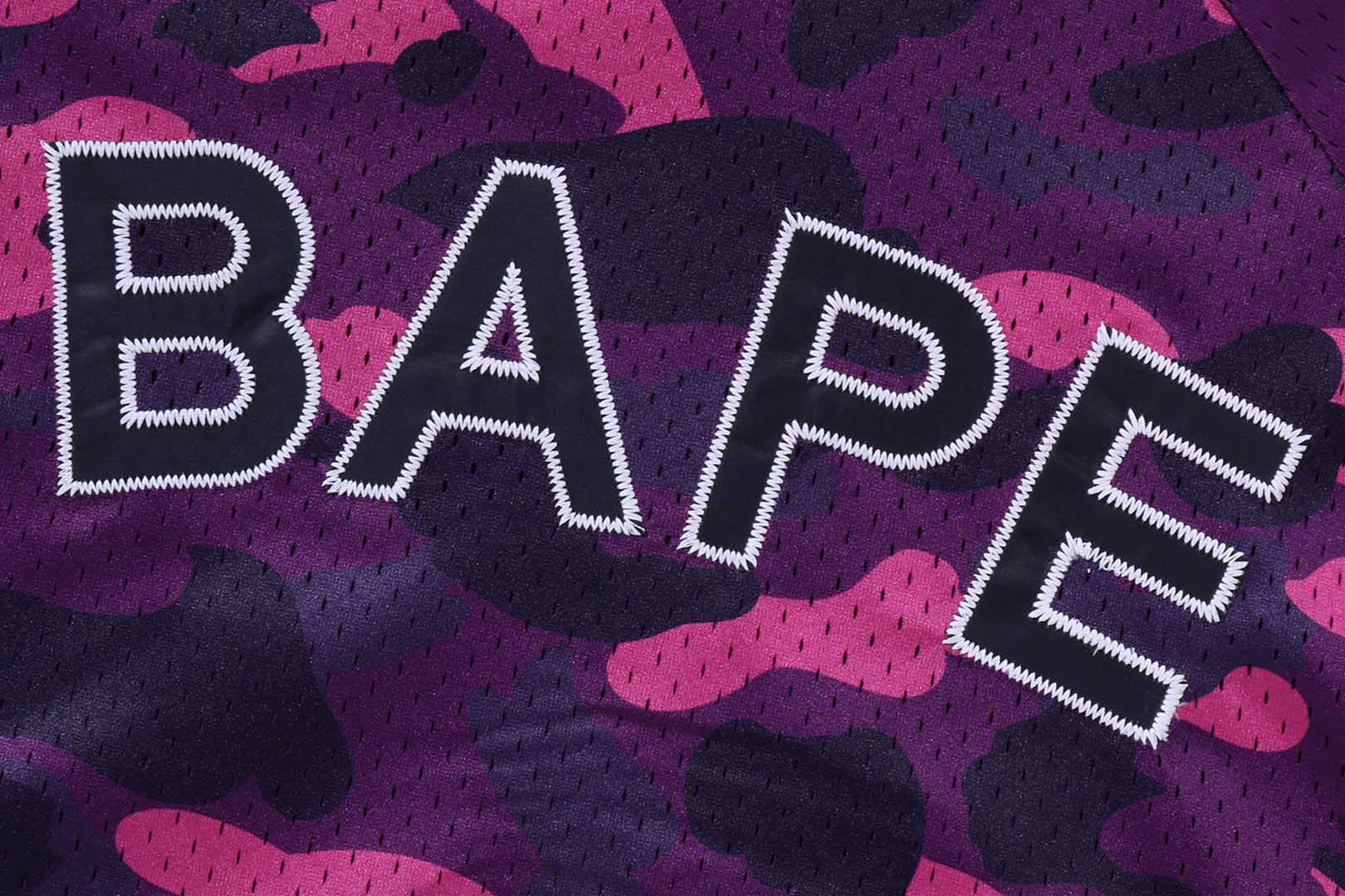COLOR CAMO MESH RELAXED FIT TRACK JACKET image