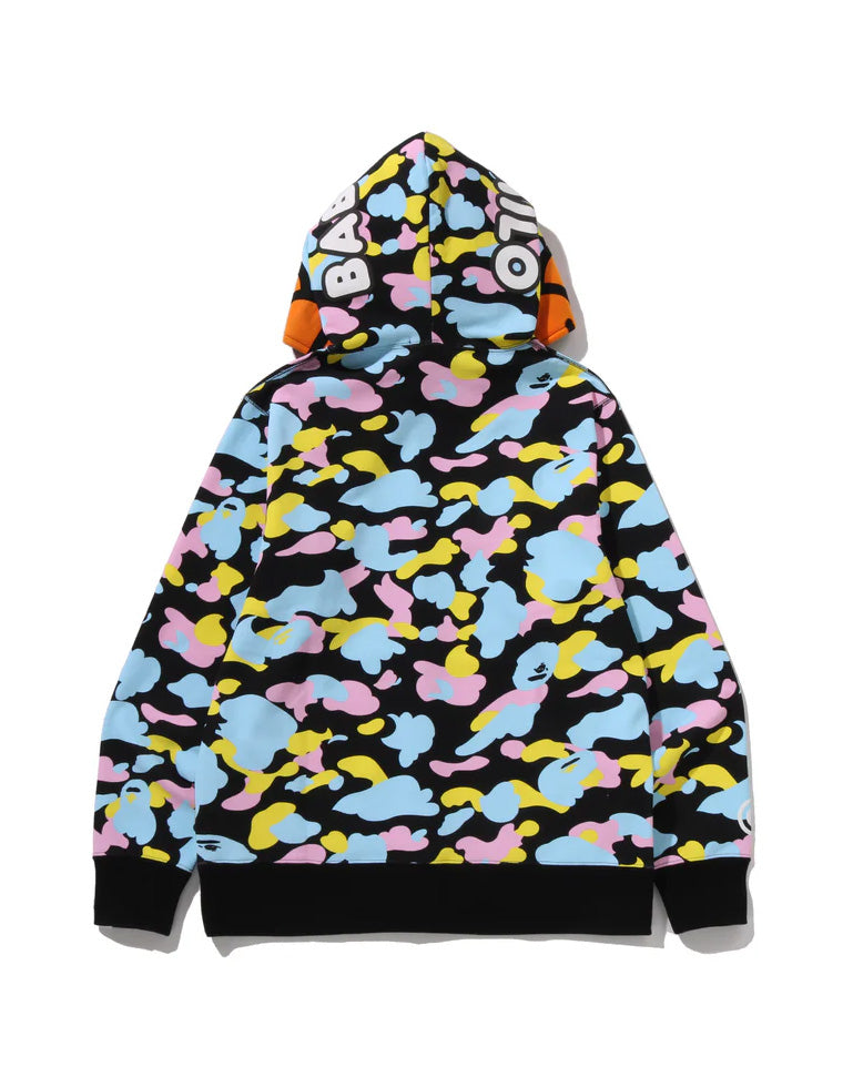 NEW MULTI CAMO BABY MILO REGULAR FIT FULL ZIP HOODIE image