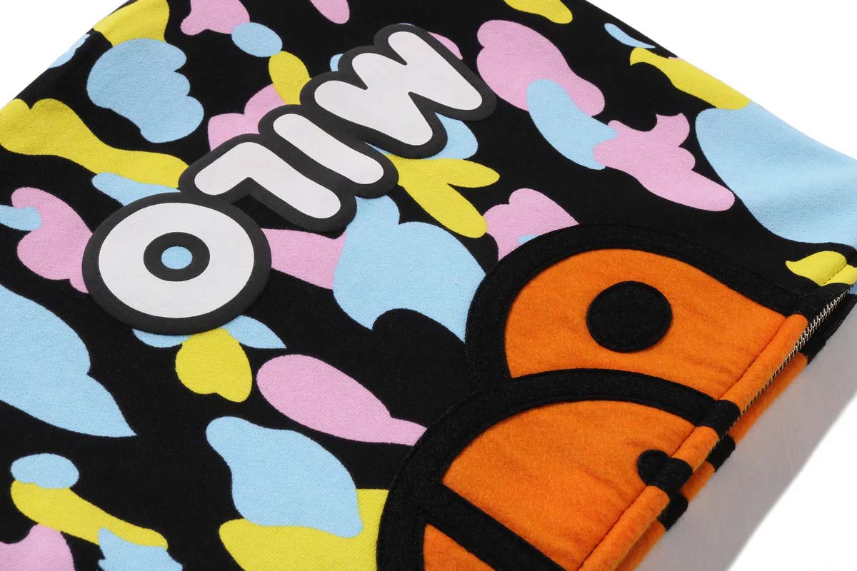 NEW MULTI CAMO BABY MILO REGULAR FIT FULL ZIP HOODIE image