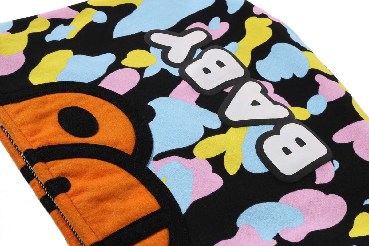 NEW MULTI CAMO BABY MILO REGULAR FIT FULL ZIP HOODIE image