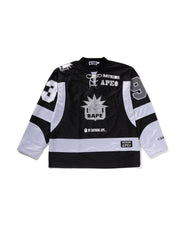 MULTI LOGO RELAXED FIT LS ICE HOCKEY JERSEY thumbnail image