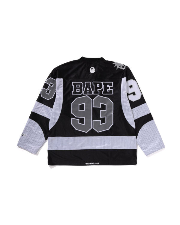 MULTI LOGO RELAXED FIT LS ICE HOCKEY JERSEY image