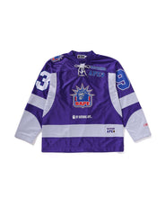 MULTI LOGO RELAXED FIT LS ICE HOCKEY JERSEY thumbnail image