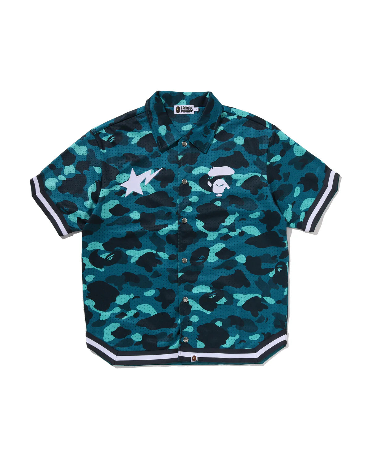 COLOR CAMO WARM UP SS SHIRT card image