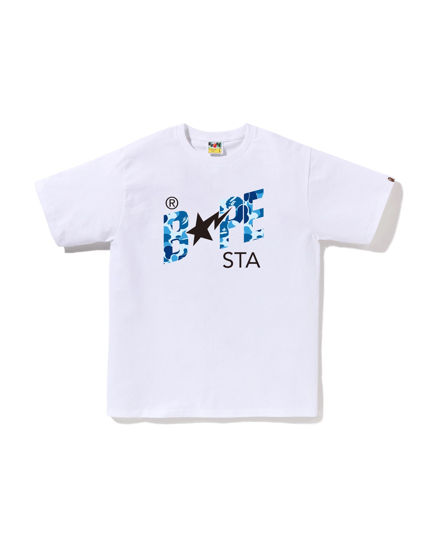 ABC CAMO BAPE STA LOGO TEE image