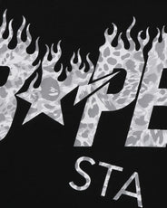 WILD LEOPARD PATTERN BAPE STA LOGO RELAXED FIT TEE thumbnail image