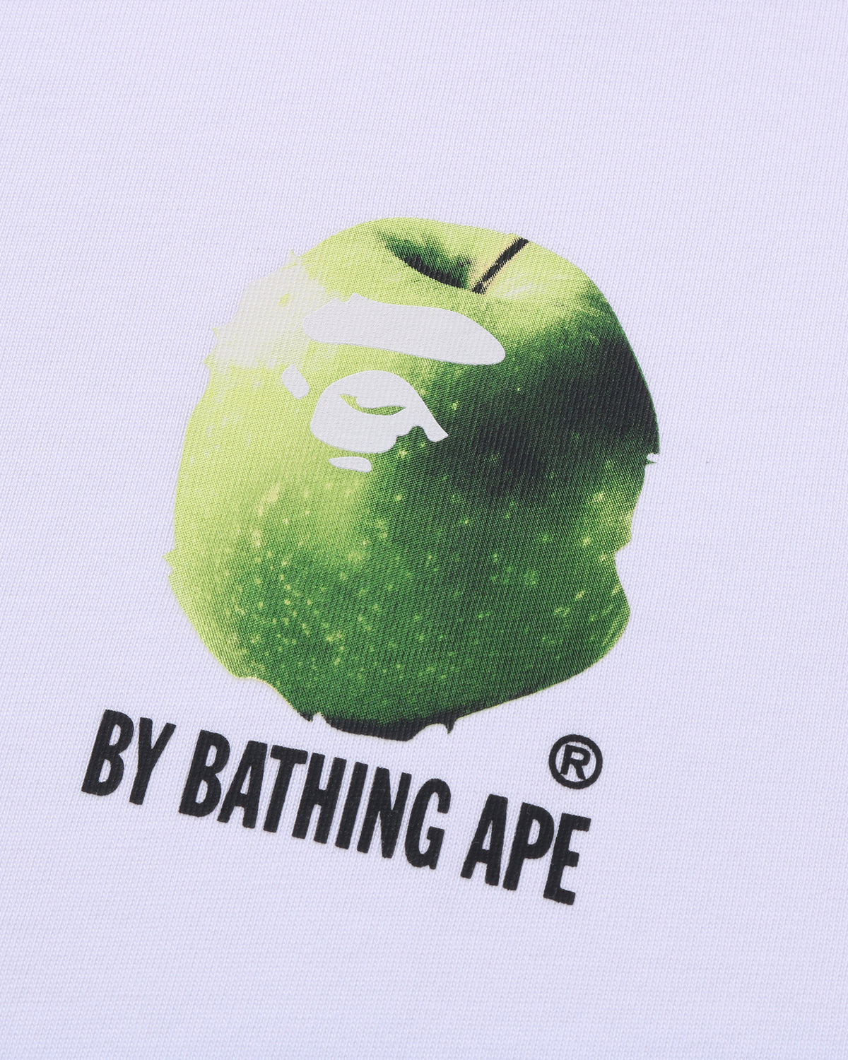 APPLE GRAPHIC BY BATHING APE RELAXED FIT TEE image