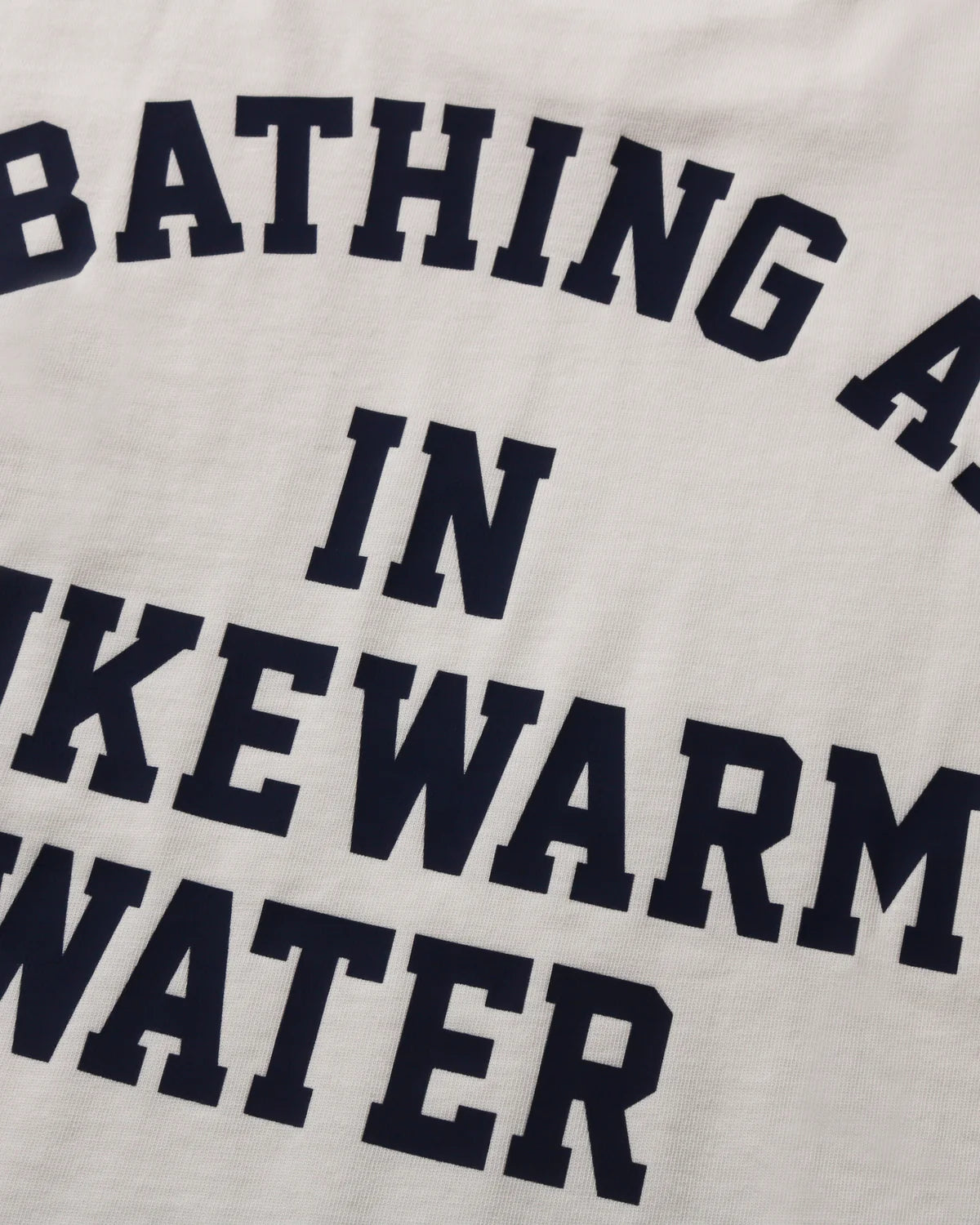 LUKEWARM WATER LOGO RELAXED FIT TEE image