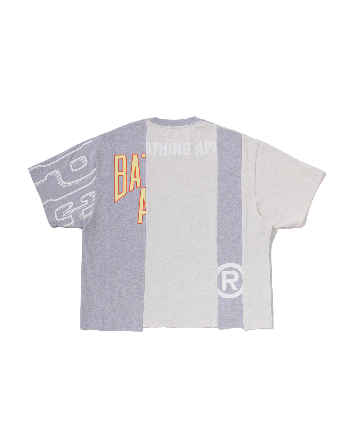 UPCYCLED MULTI LOGO CROPPED FIT TEE image