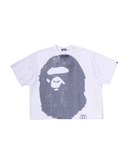 WATER PRINT APE HEAD MESH RELAXED FIT TEE thumbnail image