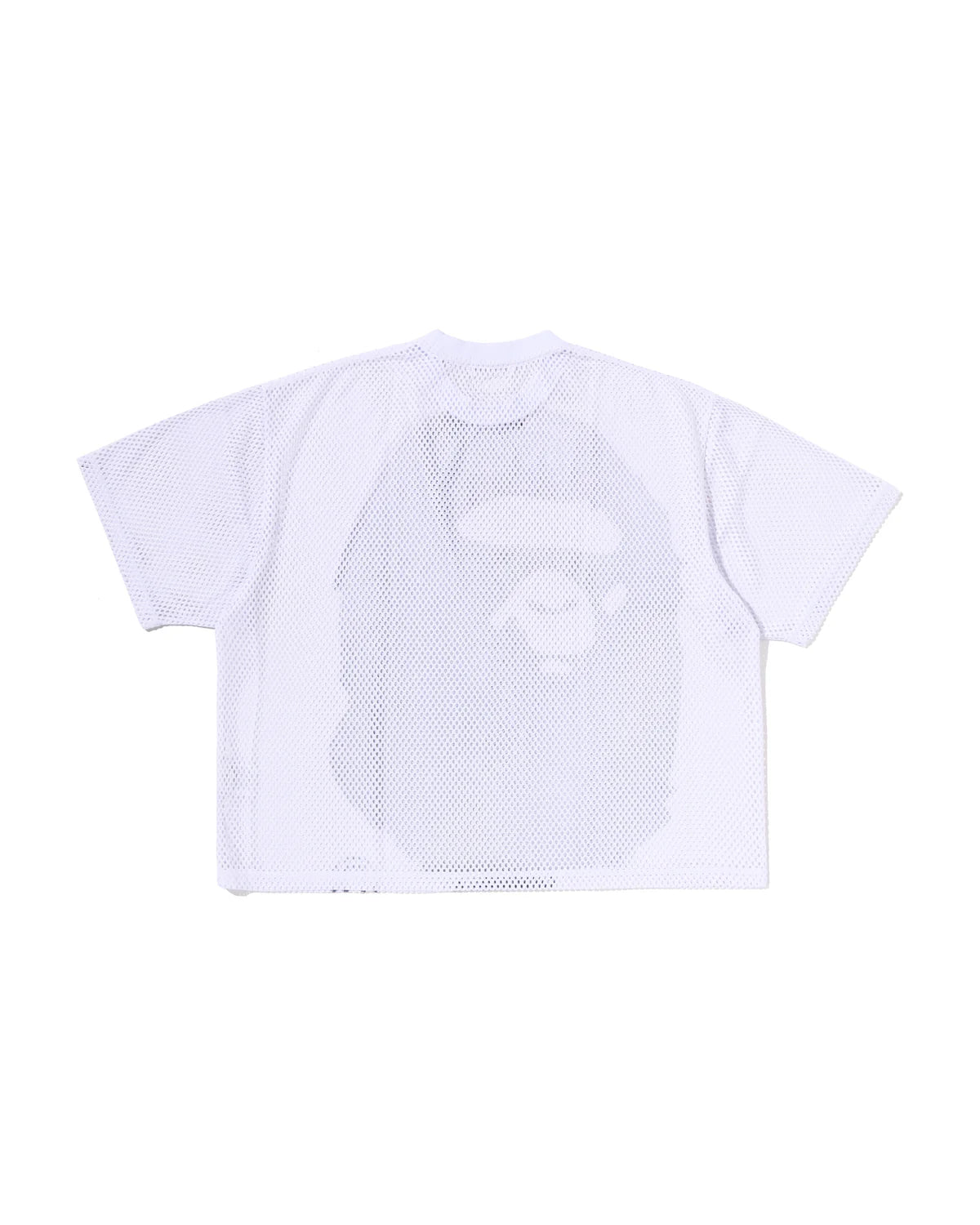 WATER PRINT APE HEAD MESH RELAXED FIT TEE image