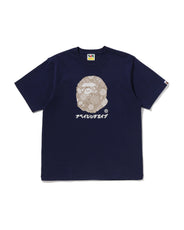 JAPANESE INDIGO ART CAMO BY BATHING APE TEE thumbnail image