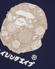 JAPANESE INDIGO ART CAMO BY BATHING APE TEE thumbnail image