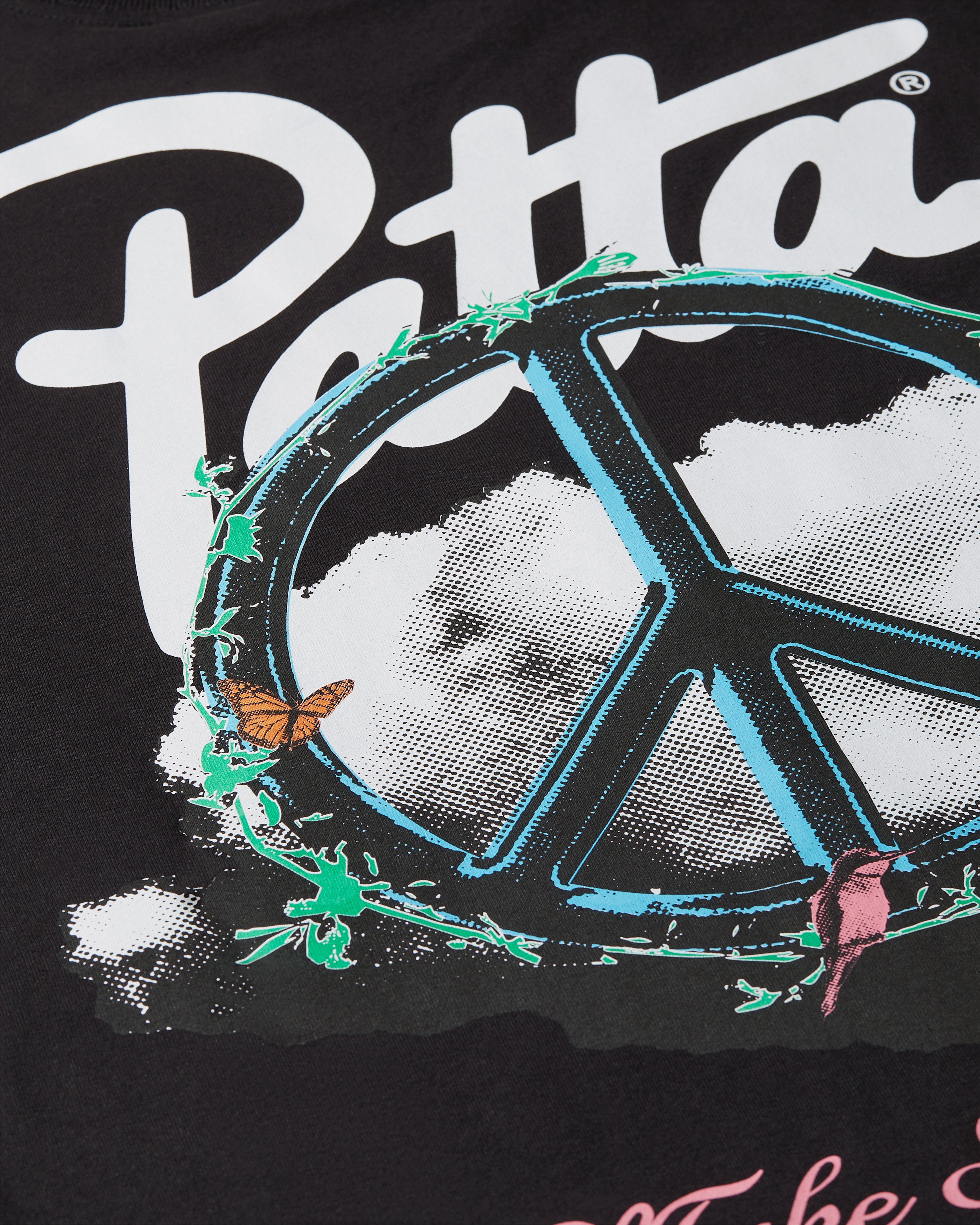 Patta Xerox Peace Boxy Hood image